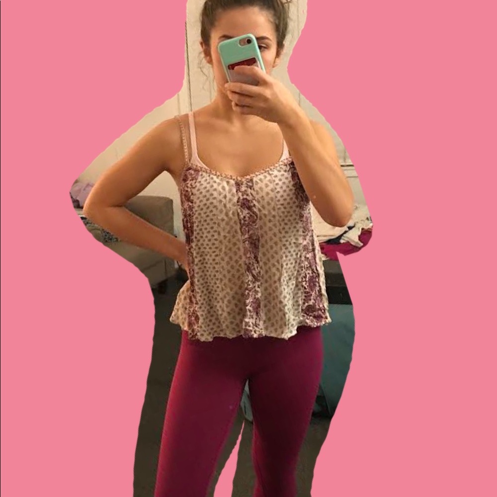 American Eagle Boho Tank Top